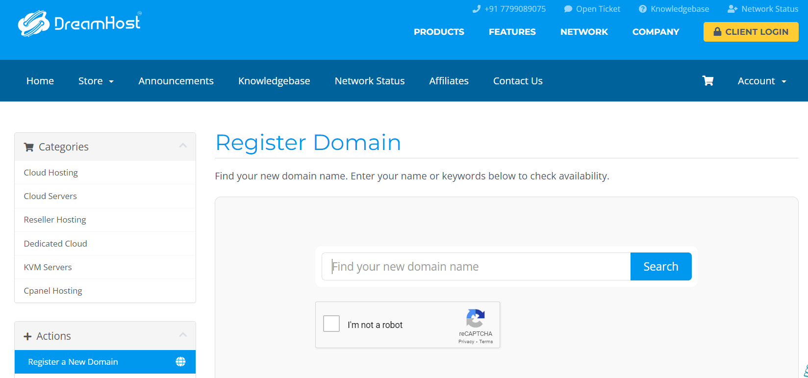 Cheap domain provider in India
