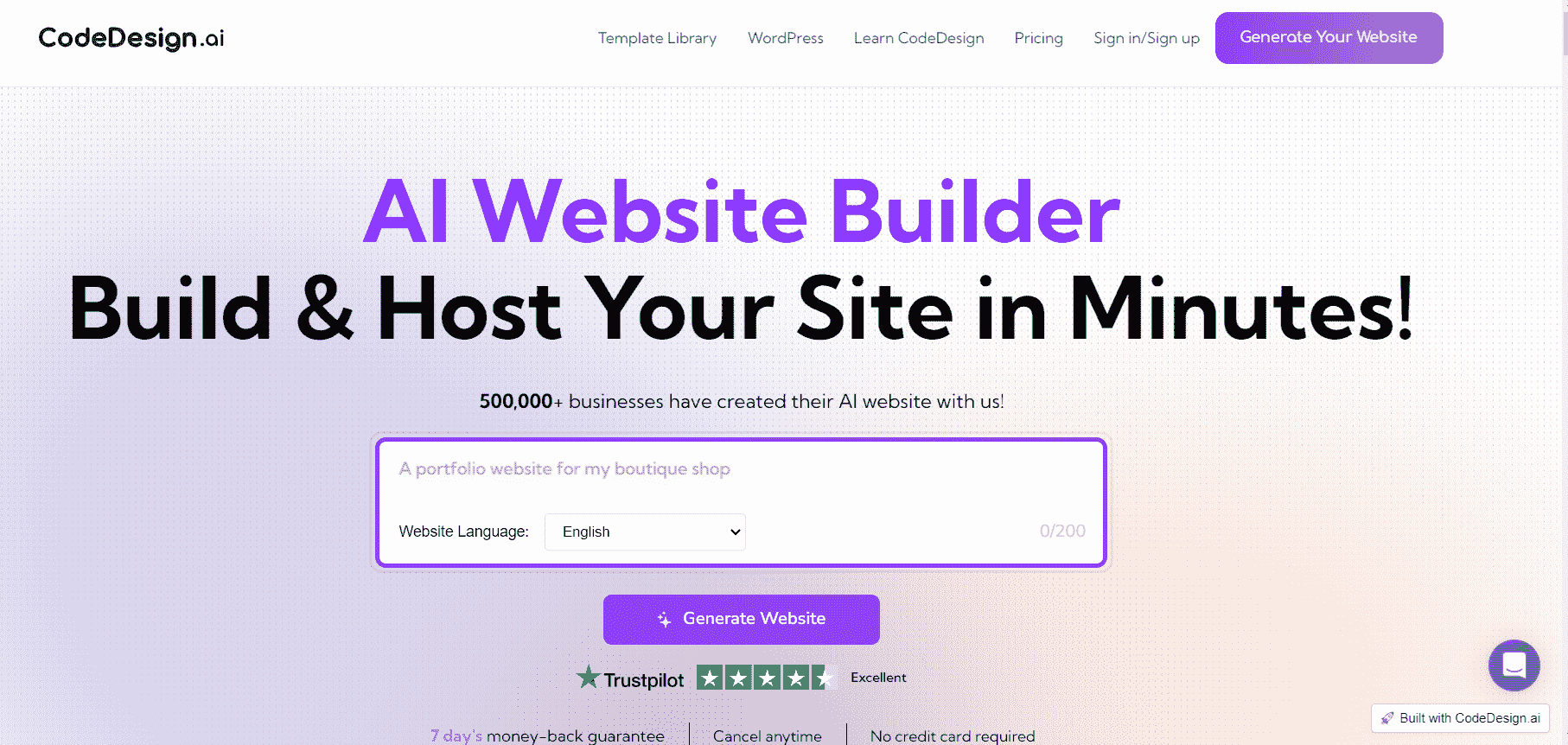 best ai website builder 2024