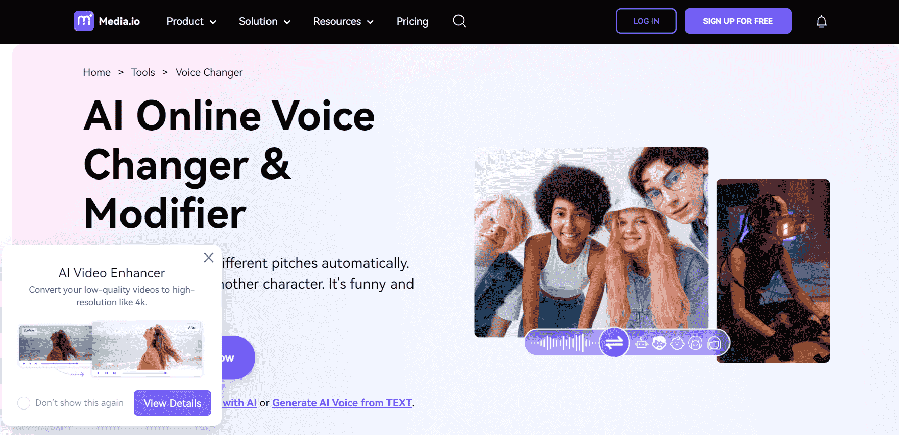 AI Celebrity Voice Generator tools
