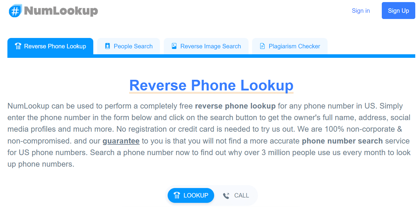 best Free Reverse Phone Number Lookup